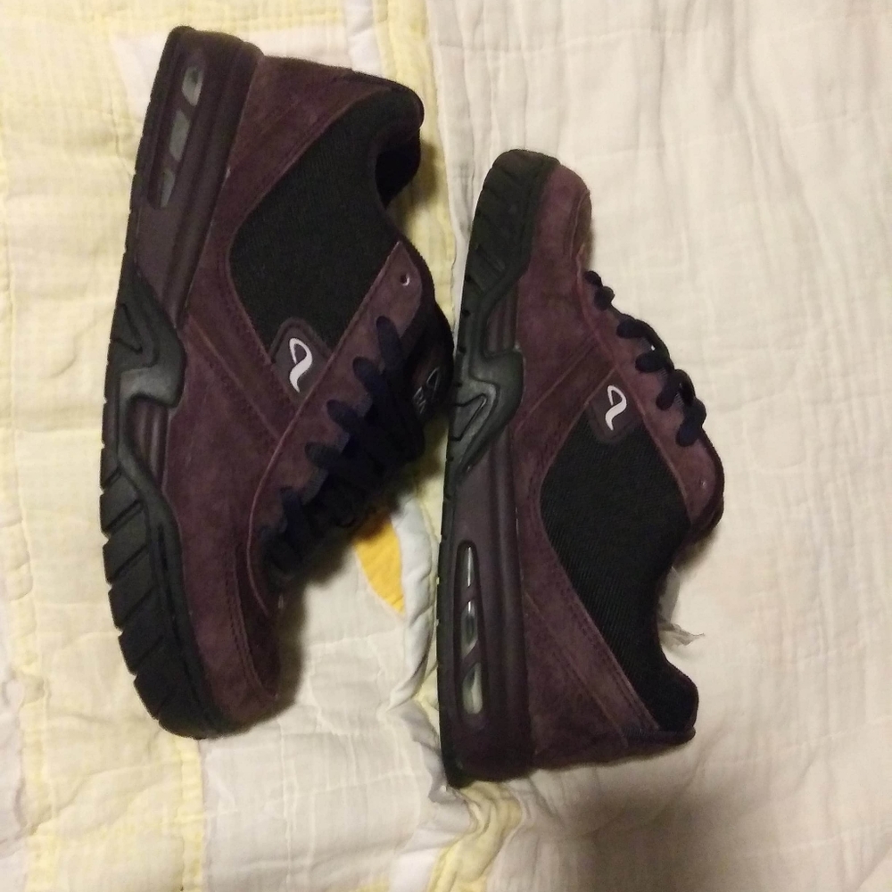Rare purple adio bam margera v2 size 7.5 us shoes
